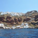  Boating in Santorini